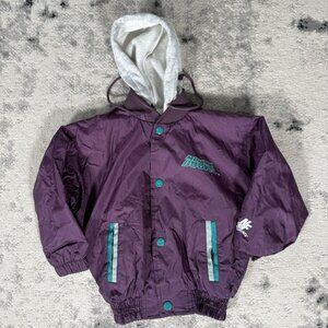 Vintage NHL Ducks Anaheim Kid's Hockey Hooded Vest